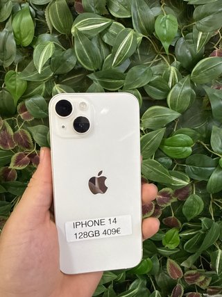 iPhone 14 128GB Blanco Bateria al 84%