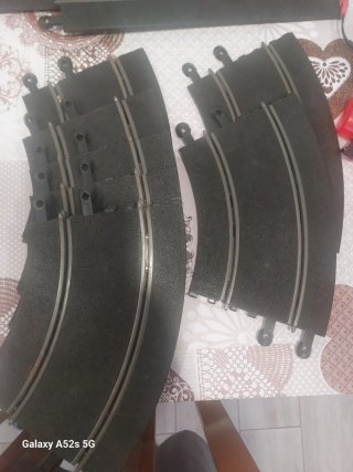Lote de piezas y accesorios Scalextric
