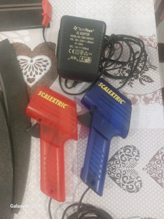 Lote de piezas y accesorios Scalextric