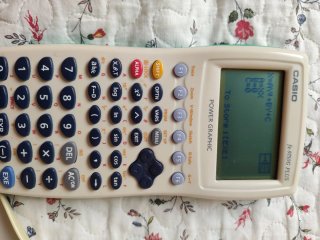 Calculadora Gráfica Casio fx-9750G PLUS