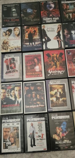 Colección 25 DVDs Acción, Crimen, Terror