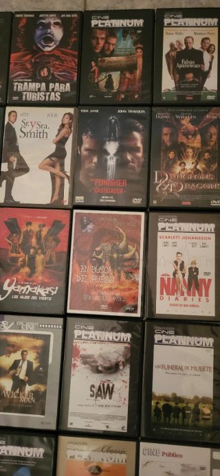 Colección 25 DVDs Acción, Crimen, Terror