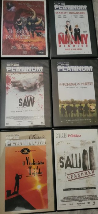 Colección 25 DVDs Acción, Crimen, Terror