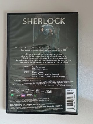 SHERLOCK  PRIMERA TEMPORADA. DVD.