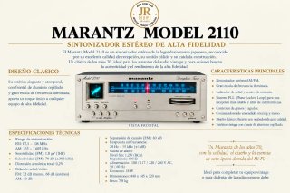 Sintonizador Marantz 2110