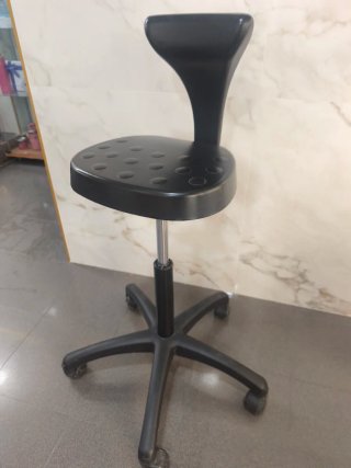 Taburete Regulable Negro
