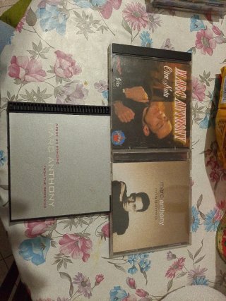 Lote 3 CDs Marc Anthony Latino