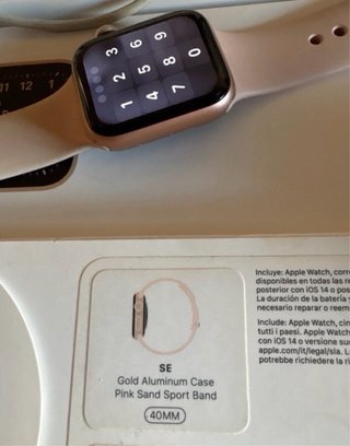 Apple Watch Rosa Dorado