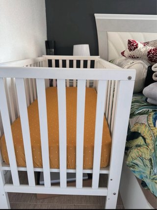 Cuna bebé + edredón infantil