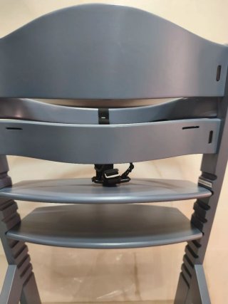 Trona de Madera Kinderkraft ENOCK nueva  gris azul