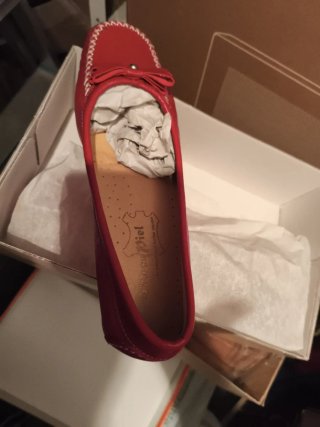 Zapatos de Mujer Rojos Talla 39