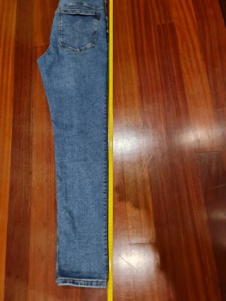 Pantalón Vaquero Mango Azul