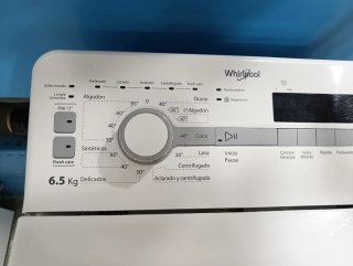 Lavadora Whirlpool 6.5Kg 1200rpm