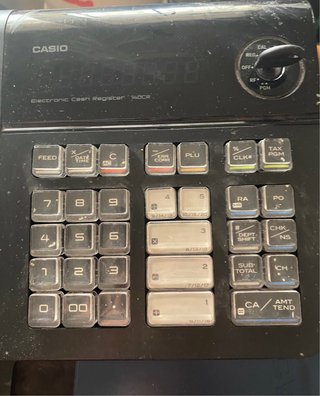 Caja registradora Casio