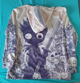 Sudadera con Capucha Estampada de hombre Talla XL