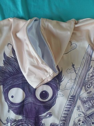 Sudadera con Capucha Estampada de hombre Talla XL