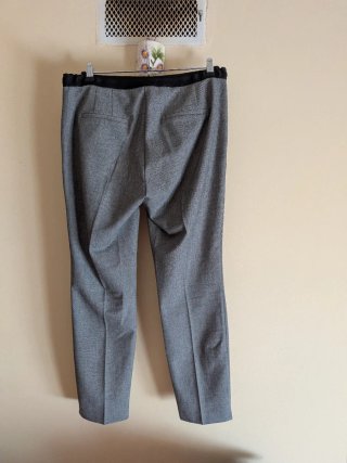 Pantalones Zara Gris Talla L