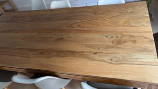 Mesa comedor sheesham maciza