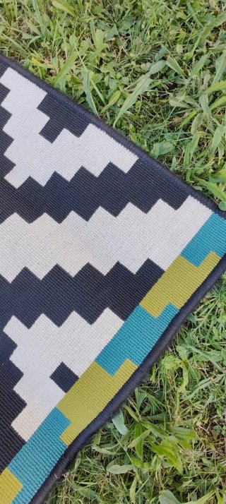 Alfombra Ikea Estampado Geométrico