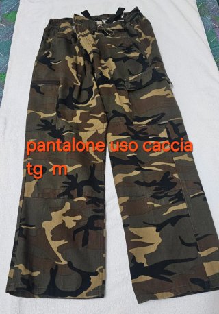 Pantaloni caccia tg M