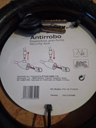 Antirrobo Pitón Motortown