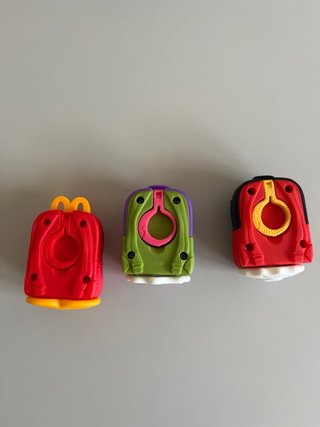 Lote 3 Mochilas Spiderman Brand New Day Mc Donalds