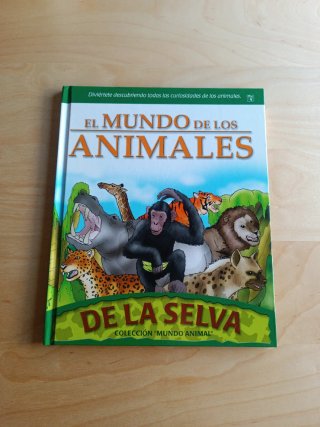 El mundo de los animales del bosque 4 libros