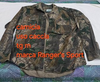 Camicia Ranger's Sport uso caccia tg M