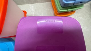 Lote Tupperware/tupper Plástico Varios Colores