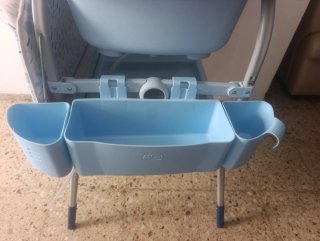 Bañera cambiador bebé azul marca chicco