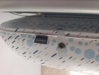 Bañera cambiador bebé azul marca chicco