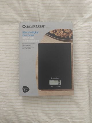 Bascula digital de cocina Silvercrest