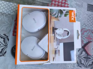 Auriculares Inalámbricos Bluetooth M-TK Blancos