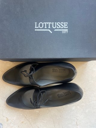 Zapatos Lottusse Negros Salón Tacón Baile Flamenco