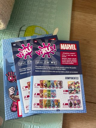 Juego de mesa Virus! Marvel