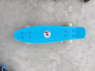 Mini Patinete Azul Plástico Niños