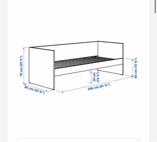 Estructura de cama IKEA VIHALS