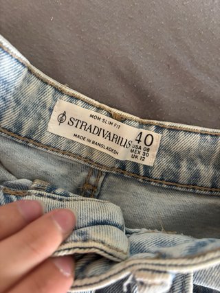Pantalón vaquero corto azul