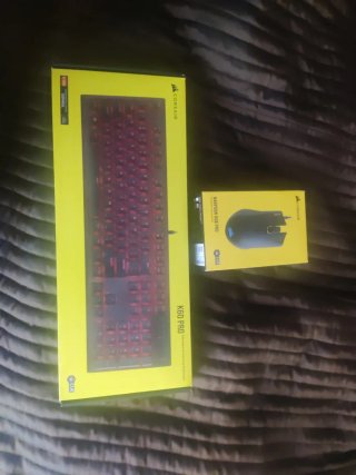 Pack Teclado Mecánico y Ratón Corsair