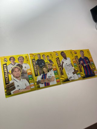 4 Cartas Especiales Adrenalyn 22-23