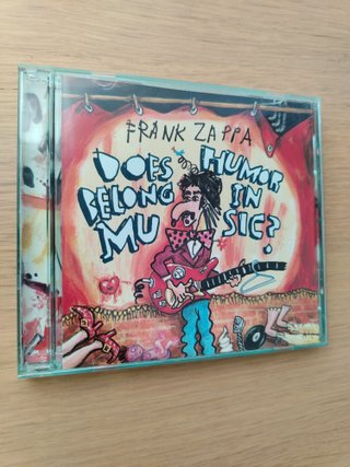 CD Frank Zappa - Does Humor Belong In Music?