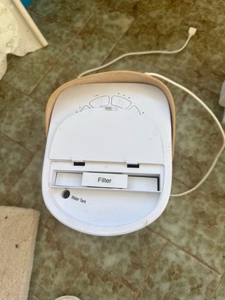 4 Ventiladores de sobremesa blancos