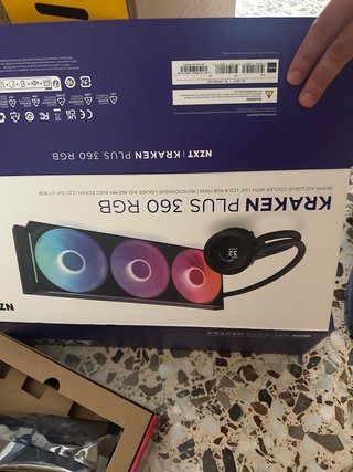 NZXT Kraken Plus 360 RGB Refrigeración Líquida