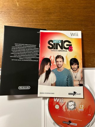 Juego Wii Let's Sing 8 Versión Española