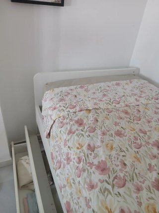 Cama Nido Blanca con Cajones