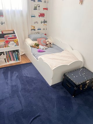 Cama Montessori Nube Infantil y colchón
