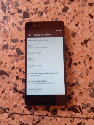 Smartphone BQ Aquaris M5 Negro