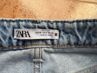 Pantalón Vaquero Zara Azul. Talla grande