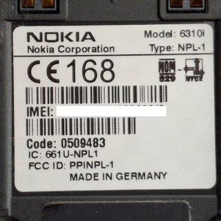 Nokia 6310i (Made in Germany) + accesorios
