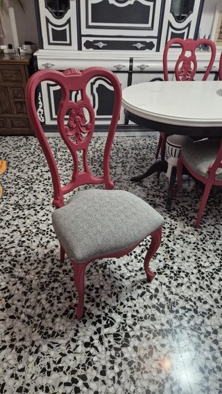 6 Sillas de Comedor Estilo Vintage